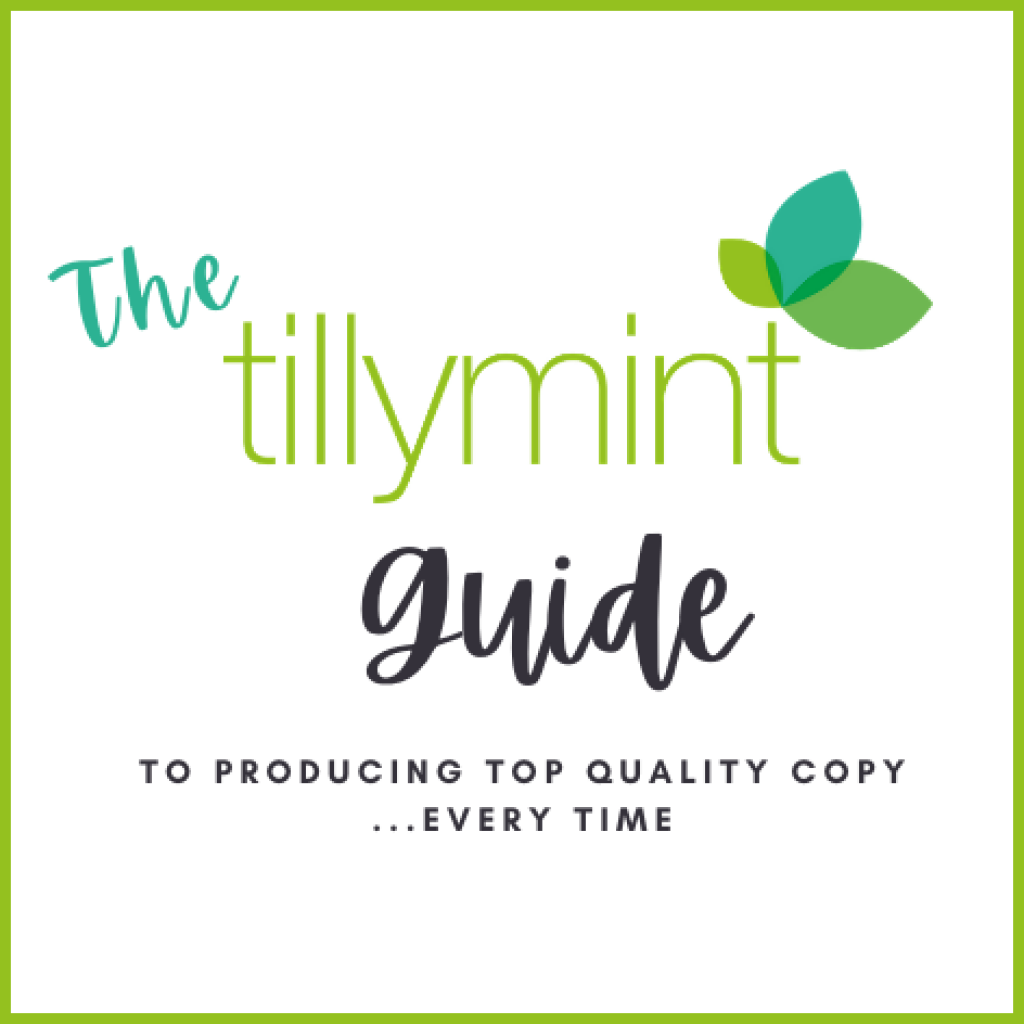 Producing top quality copy every time